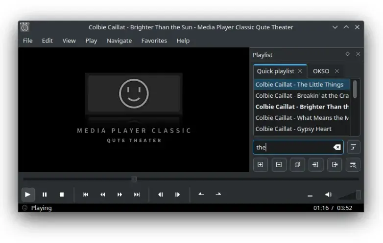 MPC-QT(开源媒体播放器)