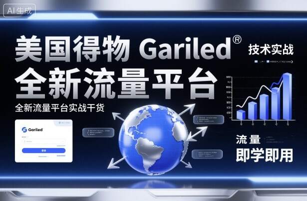 美国得物Gariled技术实战，全新流量平台实战干货，即学即用