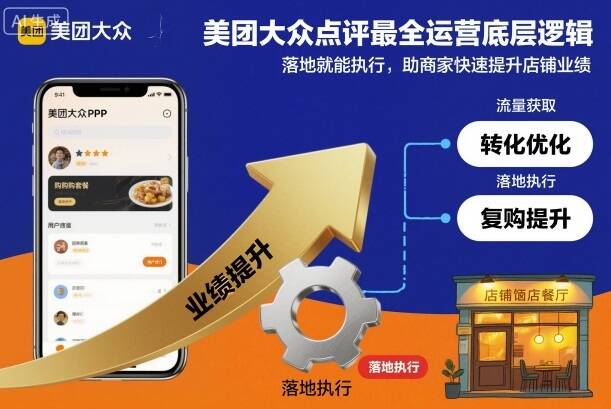 美团大众点评最全运营底层逻辑，落地就能执行，助商家快速提升店铺业绩