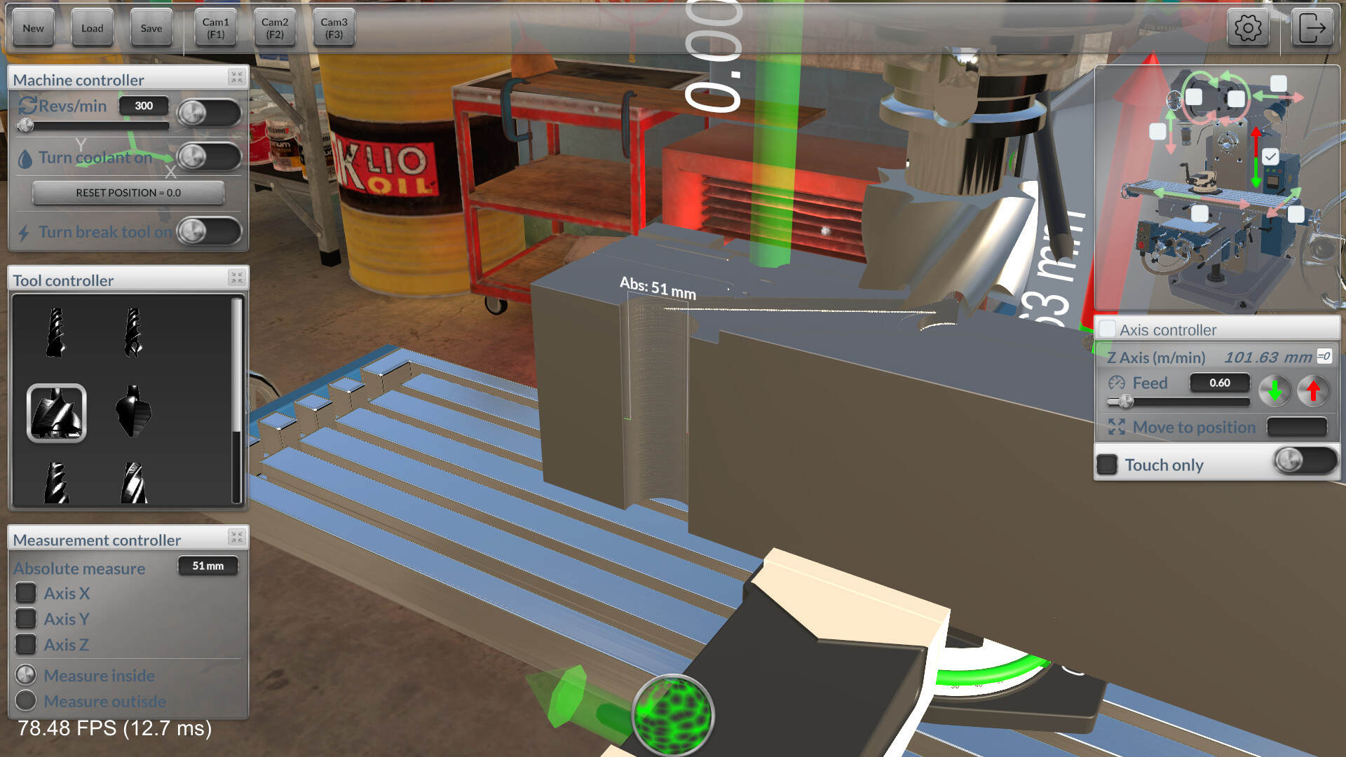 《铣削机模拟器》中文版-趣奇资源网-第7张图片