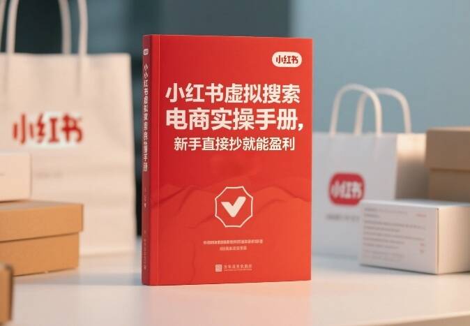 小红书⁠‬⁠‌‬⁠‬‍‍‌‬‌‍⁠‌⁠⁠‬‬‌‍虚拟搜索电商实操手册，新手直接抄就能盈利